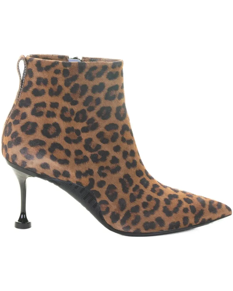 Voile Blanche animal-print boots - Braun Braun
