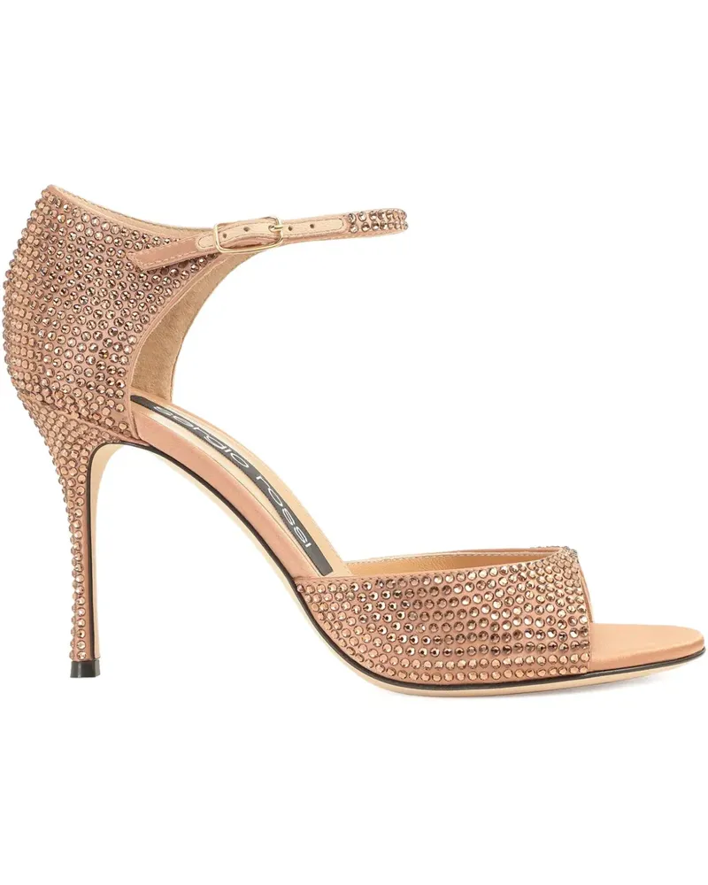 Sergio Rossi Godiva Sandalen 75mm - Nude Nude
