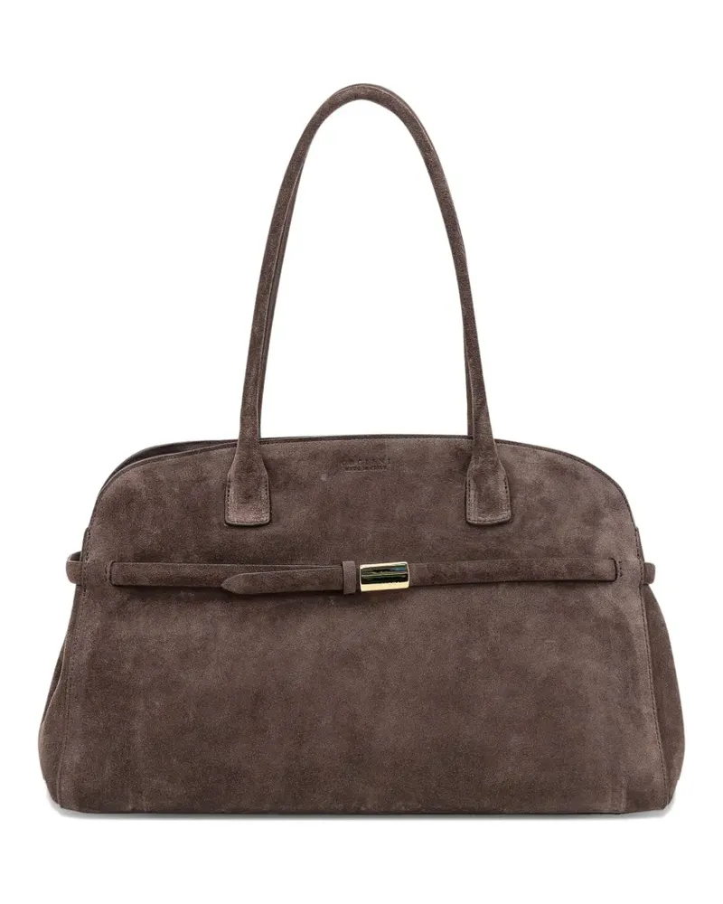 Orciani Große Aura Schultertasche - Braun Braun