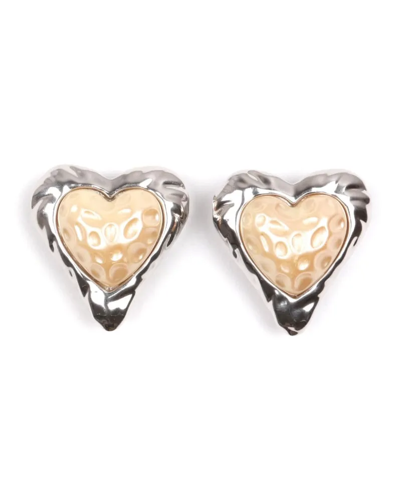 JULIETTA Heart Ohrclips - Silber Silber