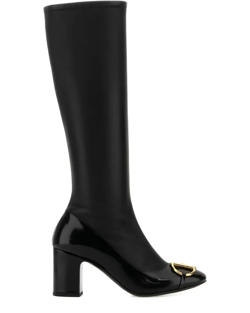 Gucci Klassische Cowboystiefel 70mm - Schwarz Schwarz