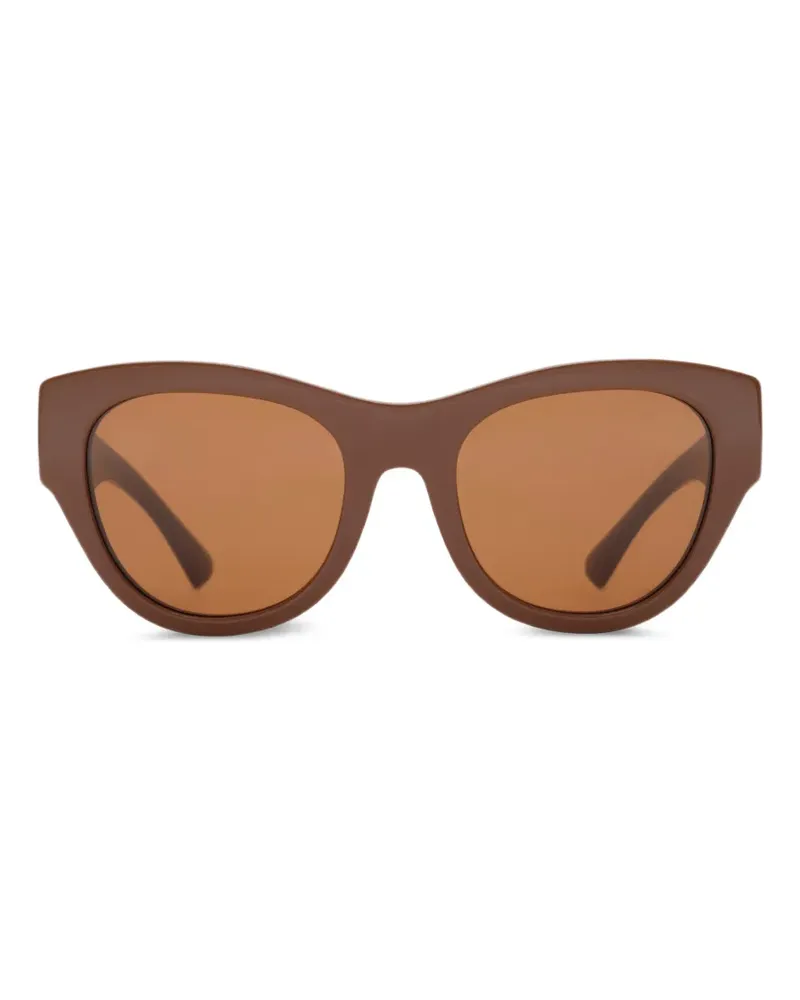 Burberry Runde Knight Sonnenbrille - Braun Braun