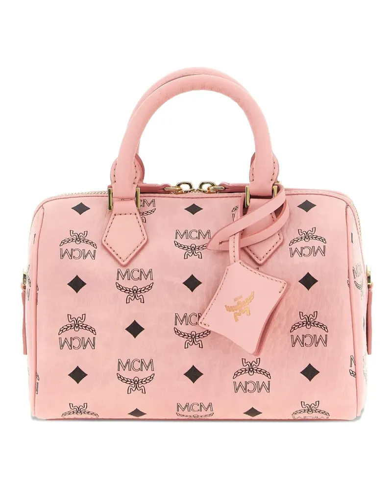 MCM Ella Boston Tote Bag - Rosa Rosa