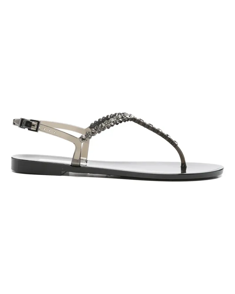 Menghi crystal-embellished sandals - Schwarz Schwarz