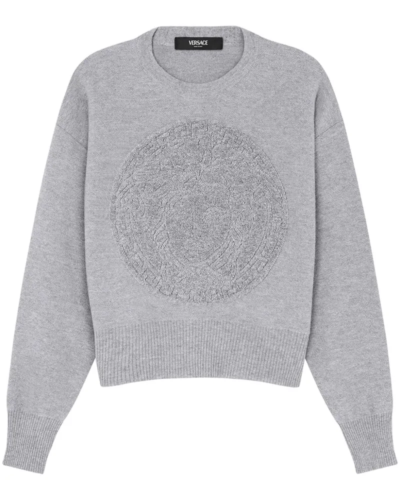 Versace Medusa Pullover - Grau Grau
