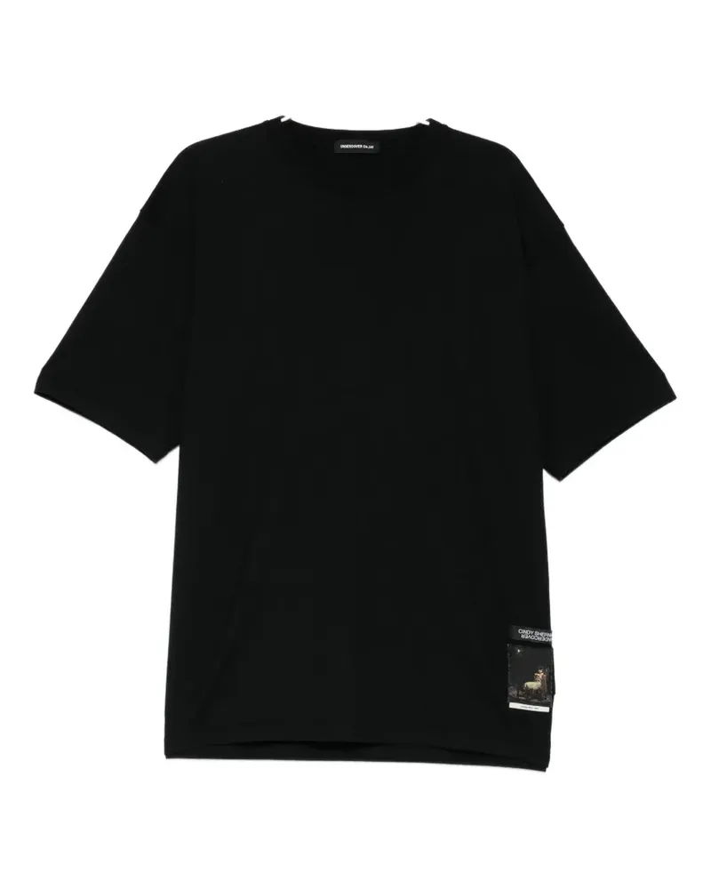 Undercover Cindy Sherman T-Shirt mit Patch - Schwarz Schwarz