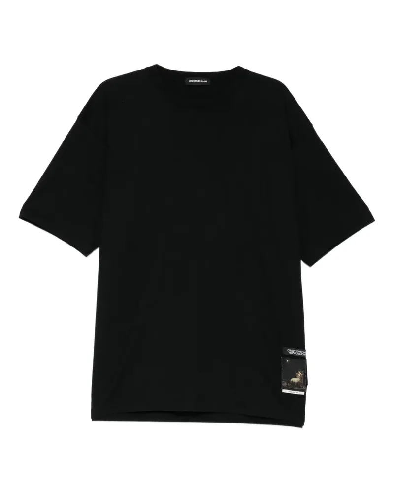 Undercover Cindy Sherman T-Shirt mit Patch - Schwarz Schwarz