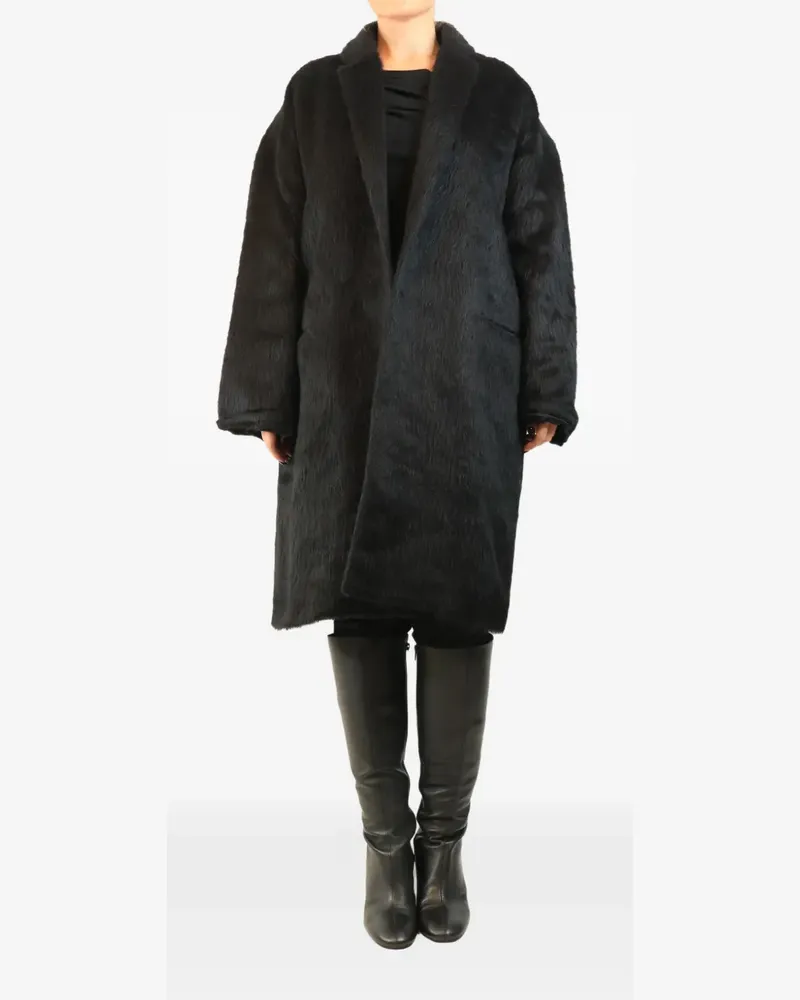 Raey sherling coat - Schwarz Schwarz