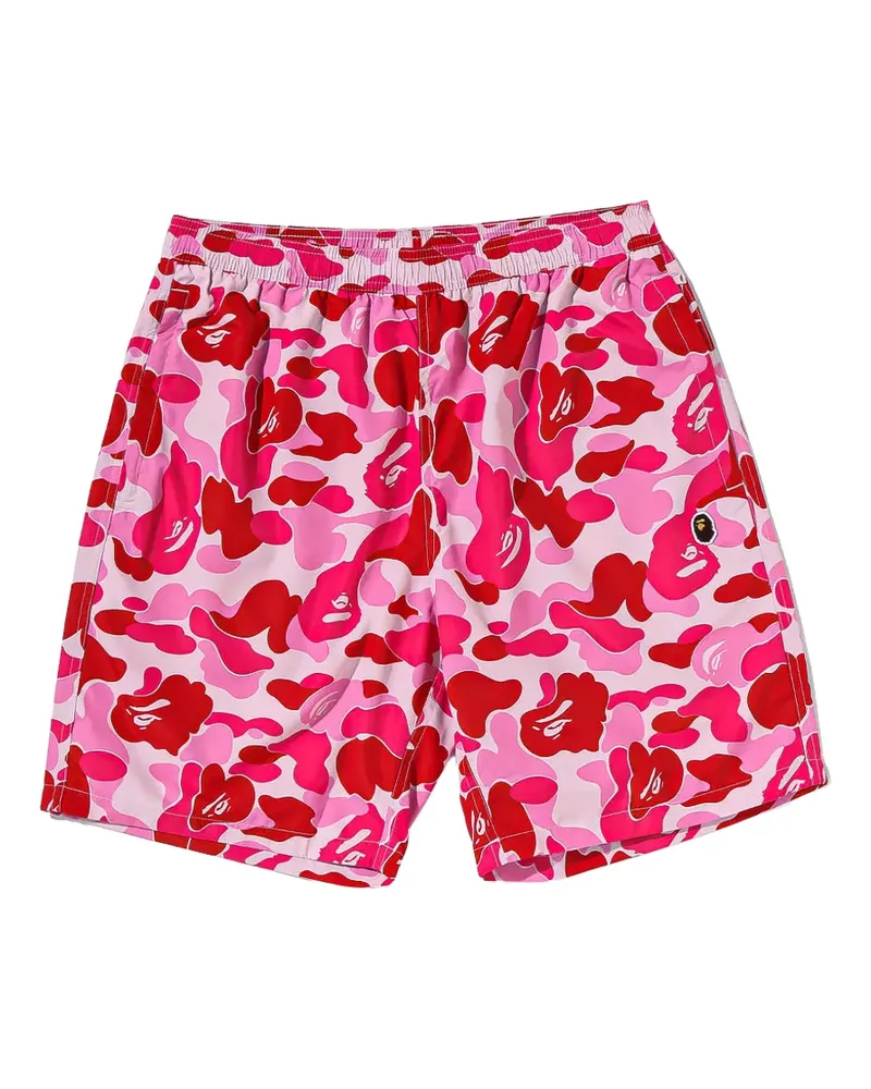 BAPE ABC Camo Ape Head Shorts - Rosa Rosa