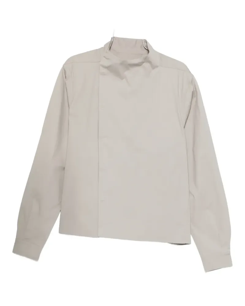 Rick Owens mock-neck jacket - Nude Nude