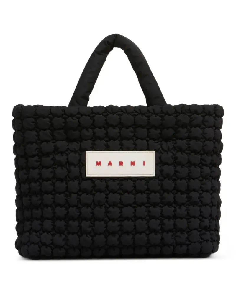 Marni Gesteppte Mini-Tasche - Schwarz Schwarz