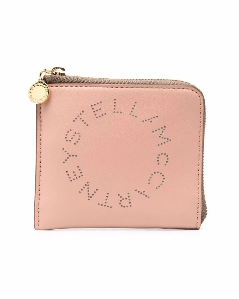 Stella McCartney Stella Portemonnaie mit Logo - Rosa Rosa