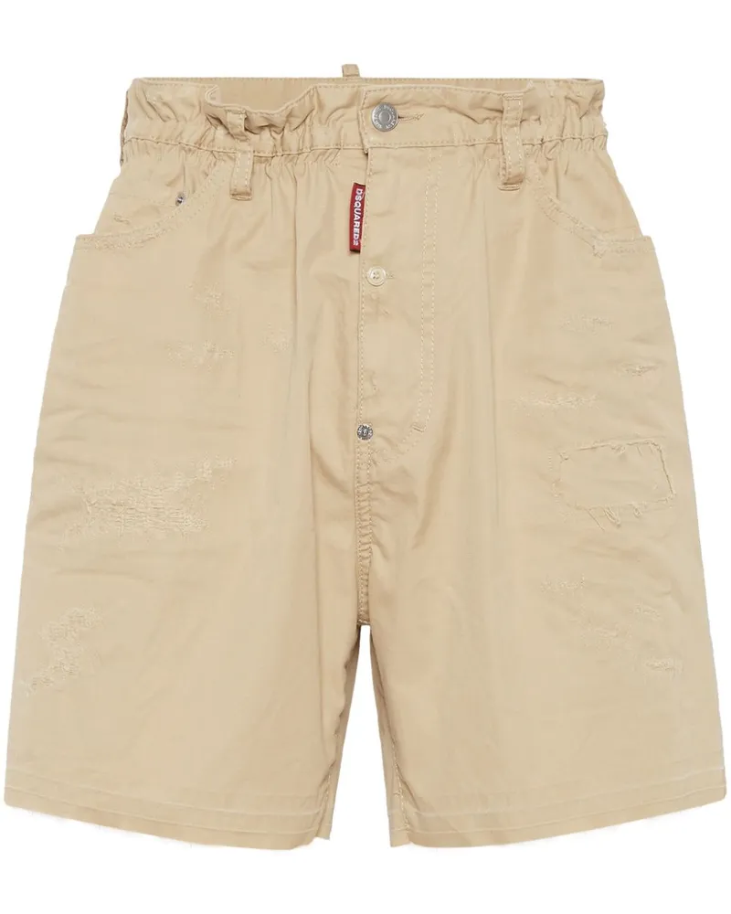 Dsquared2 Bestickte Shorts - Nude Nude