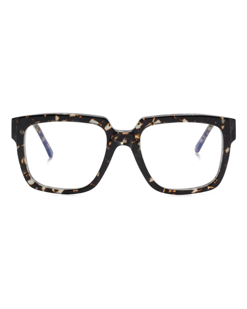 KUBORAUM Maske K3 Brille - Braun Braun