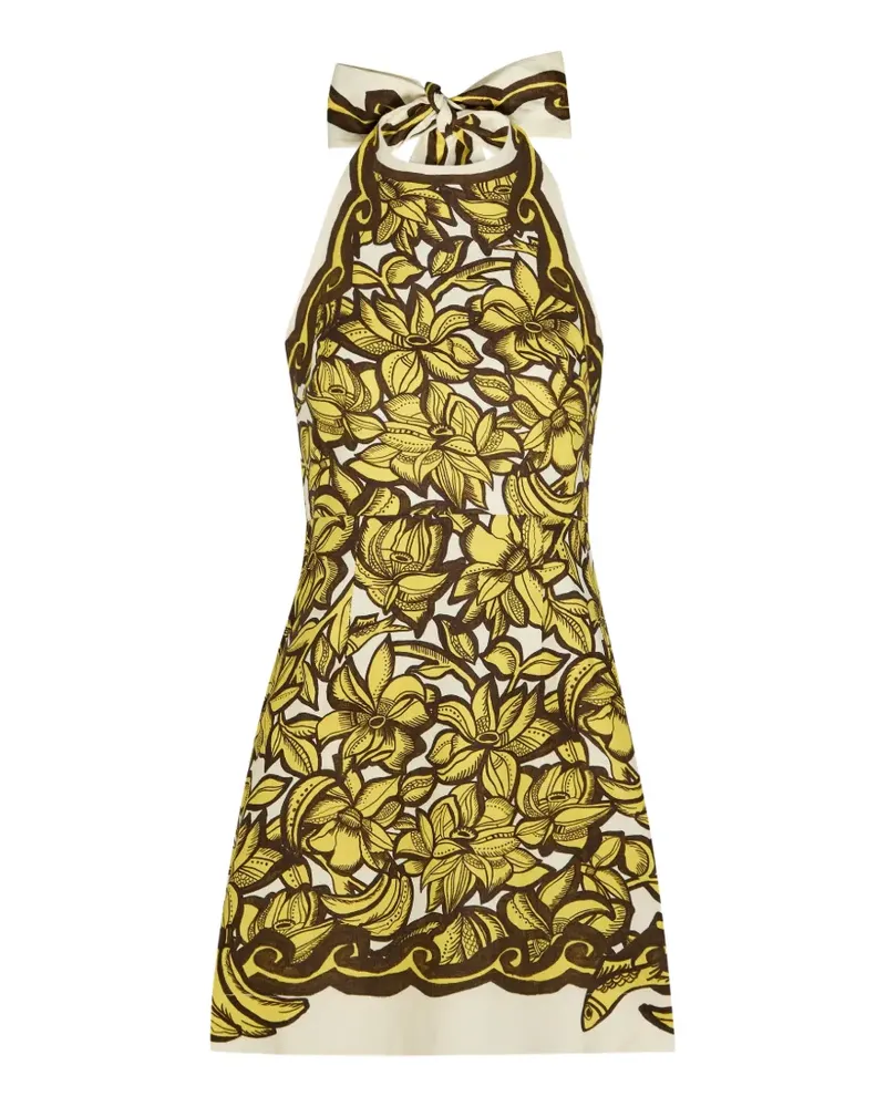 ALEMAIS Mona mini dress - Gelb Gelb