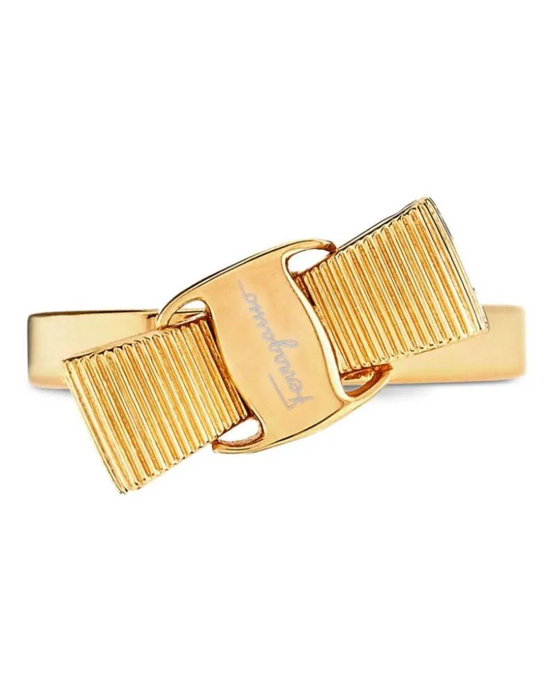 Ferragamo Vara Ring - Gold Gold