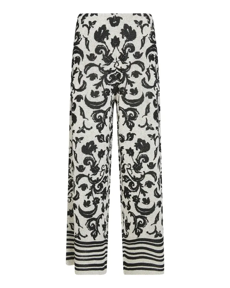 Liu Jo floral-print trousers - Weiß Weiß