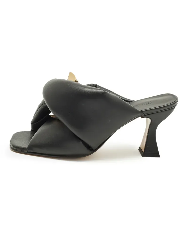 J.W.Anderson Chain Twist Sandalen - Schwarz Schwarz