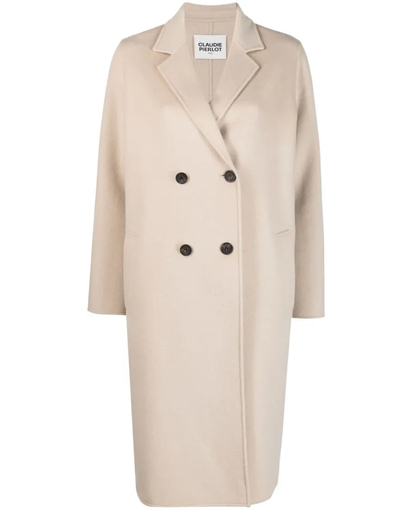 Claudie Pierlot Klassische Cabanjacke Nude