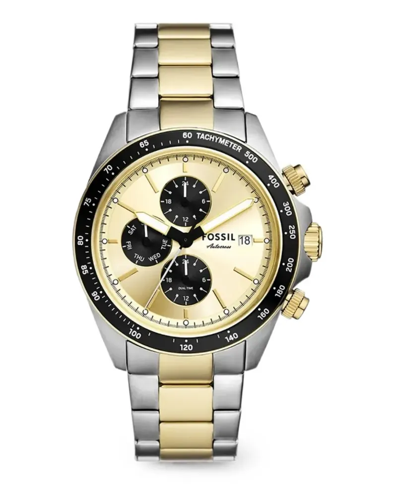 Fossil Autocross 42mm watch - Gold Gold
