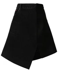 Sacai Asymmetrischer Rock Schwarz