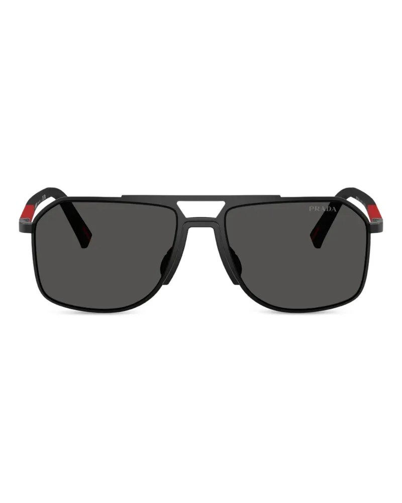 Prada pilot-frame sunglasses - Schwarz Schwarz