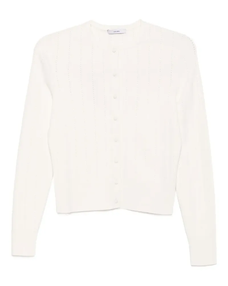 Adam Lippes Faye Cardigan - Nude Nude