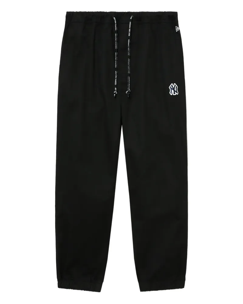 New Era Jogginghose mit Logo-Patch - Schwarz Schwarz