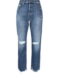 WASHINGTON DEE CEE Ranch Distressed-Jeans Blau