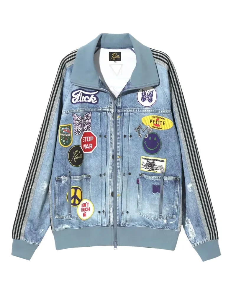NEEDLES Sportjacke aus Denim - Blau Blau