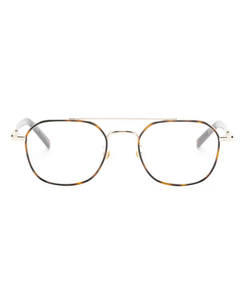 Montblanc Klassische Pilotenbrille - Gold Gold