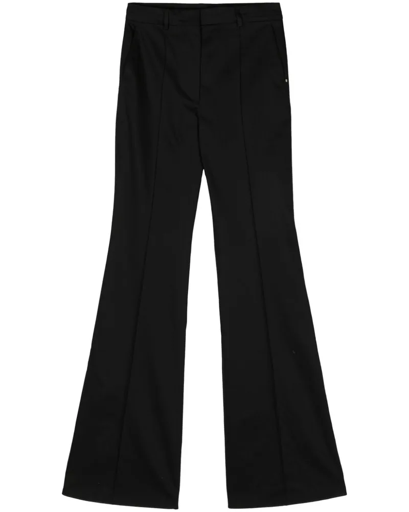 SPORTMAX Norcia Bootcut-Hose - Schwarz Schwarz
