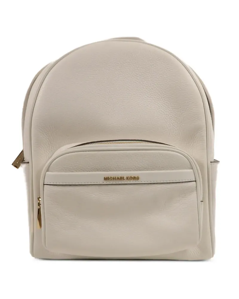 Michael Kors Rucksack aus gekörntem Leder - Weiß Weiß