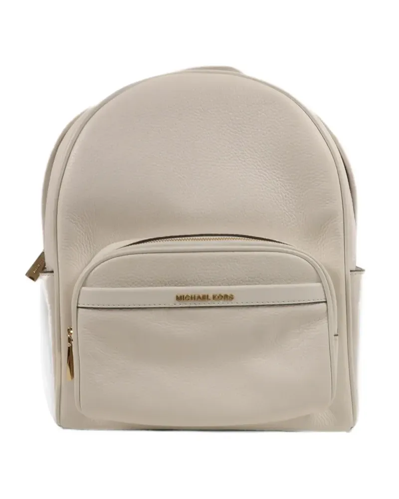 Michael Kors grainy leather backpack - Weiß Weiß