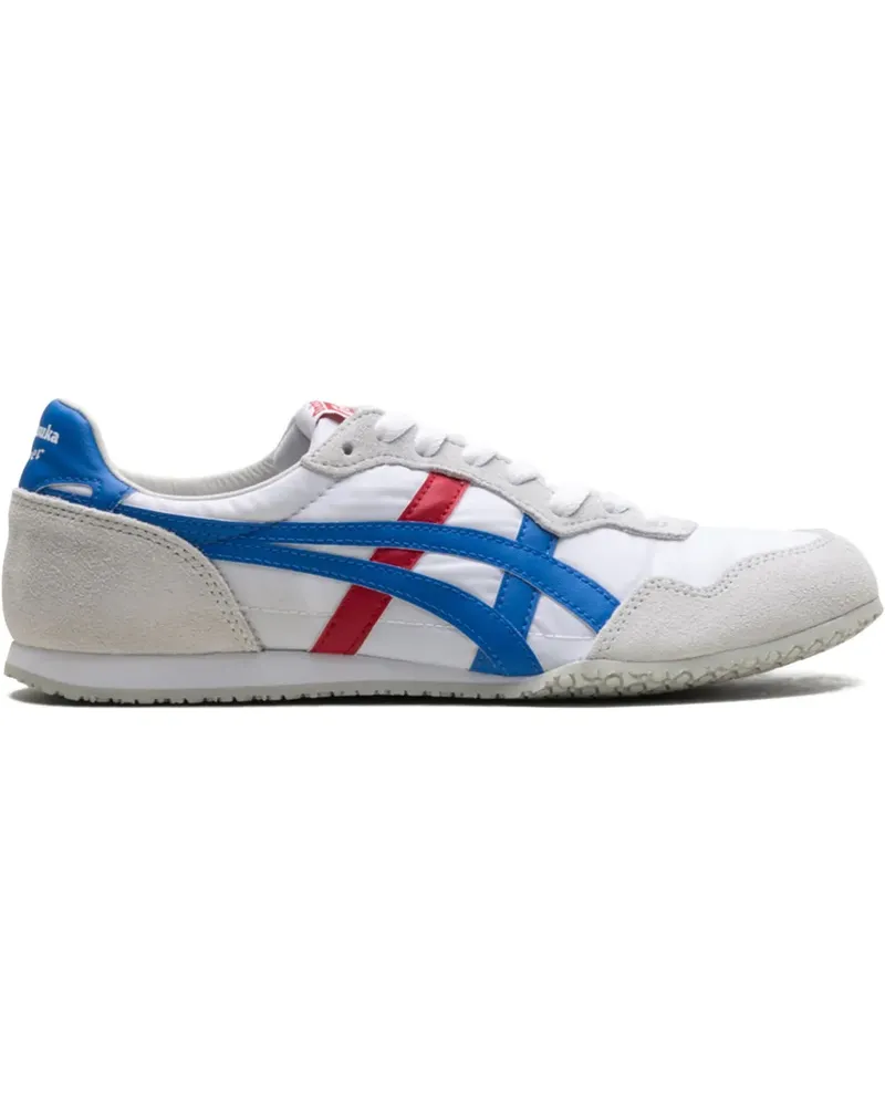 Onitsuka Tiger Serrano "White/Directoire Blue/Red" Sneakers - Weiß Weiß