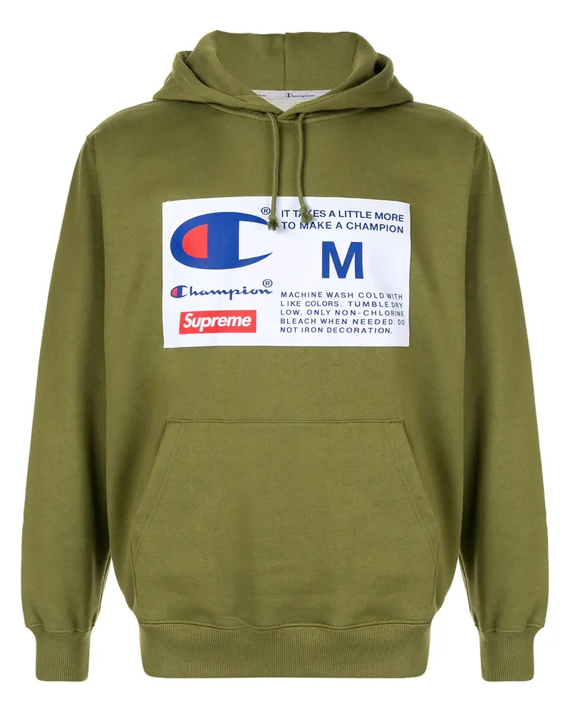 Supreme Being Sweatshirt mit Kapuze - Grün Grün