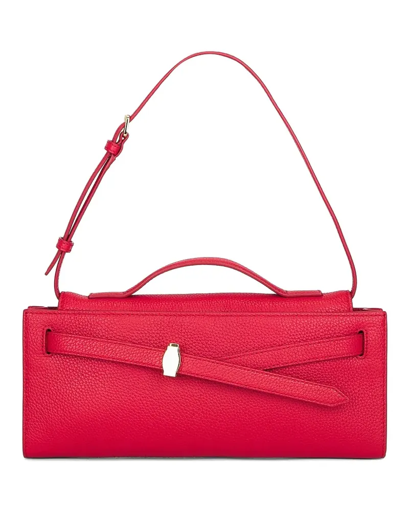 Veronica Beard Dash leather clutch bag - Rot Rot