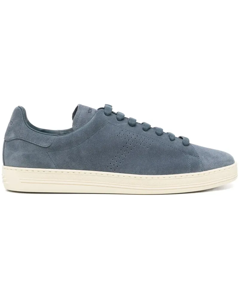 Tom Ford Sneakers aus Leder - Blau Blau