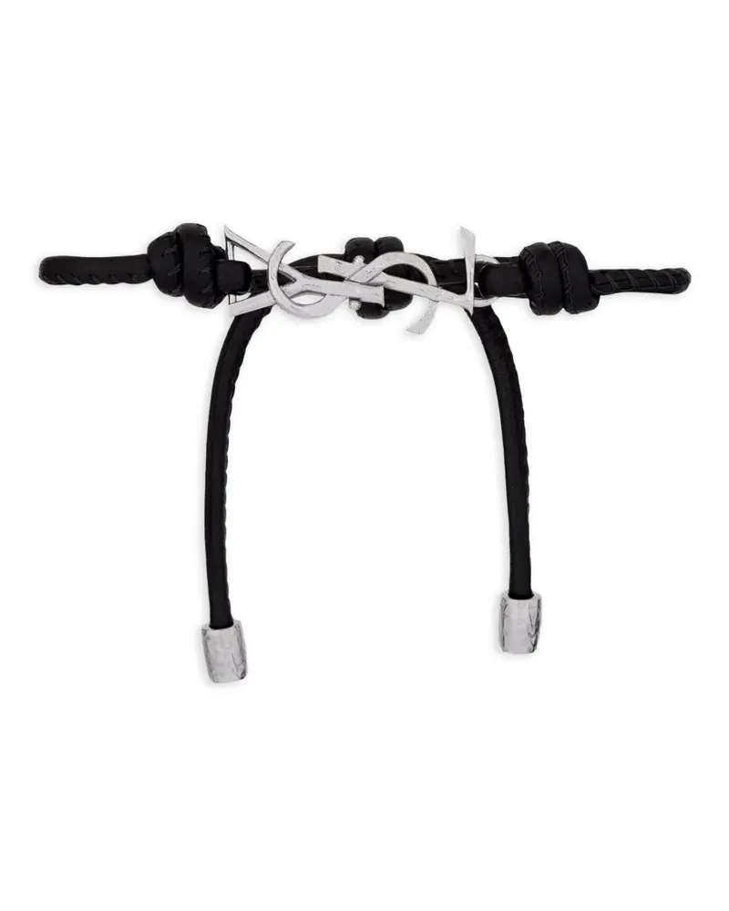 Saint Laurent Armband mit Cassandre-Schild - Silber Silber