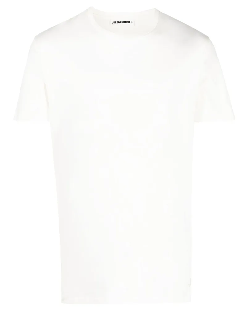 Jil Sander T-Shirt mit Logo-Stickerei - Nude Nude