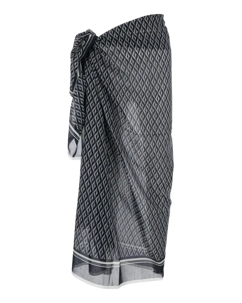 Tom Ford Rock mit Rautenmuster - Schwarz Schwarz