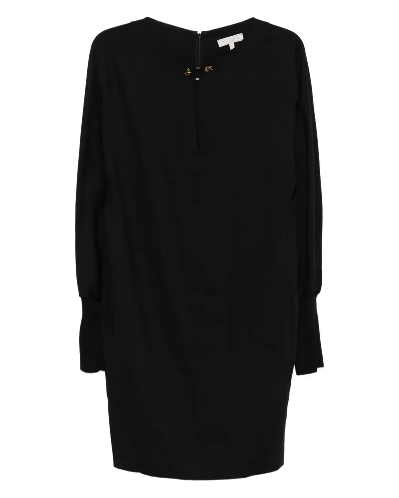 Antonelli Firenze Langärmeliges Kleid - Schwarz Schwarz