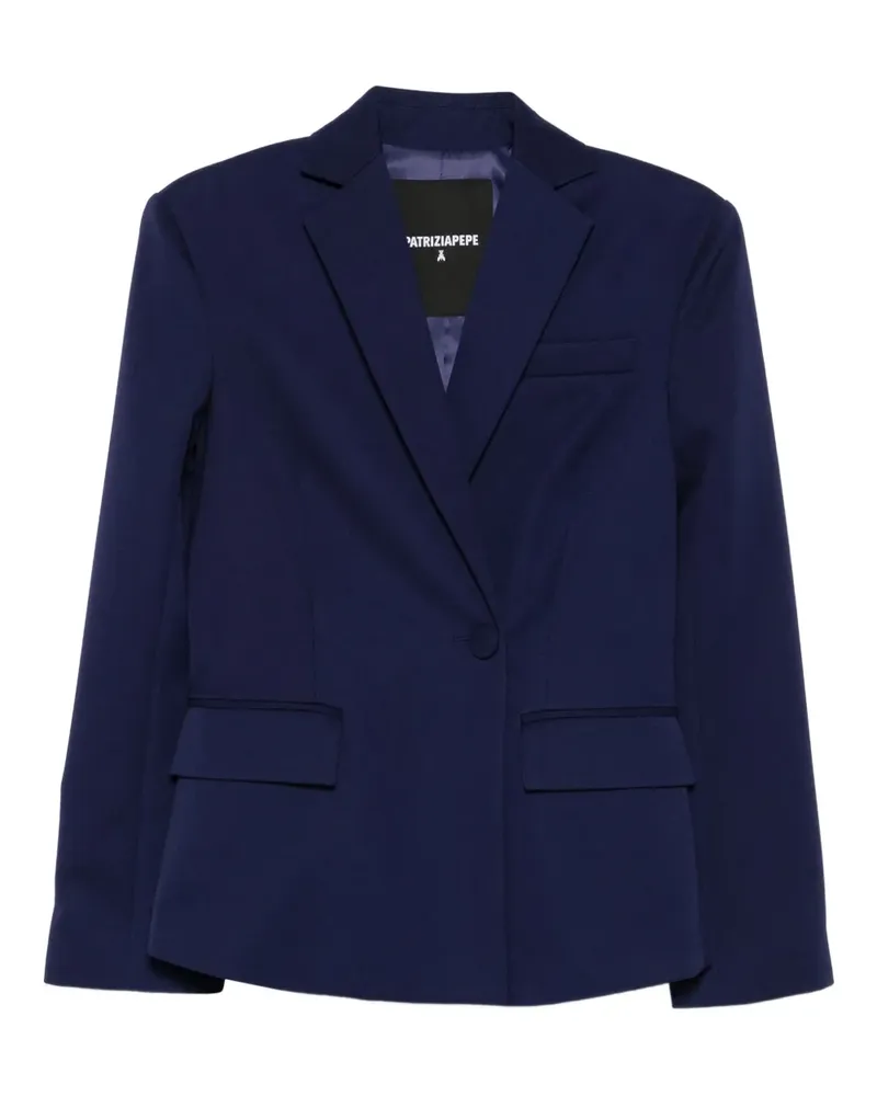 Patrizia Pepe Geknöpftes Sakko - Blau Blau