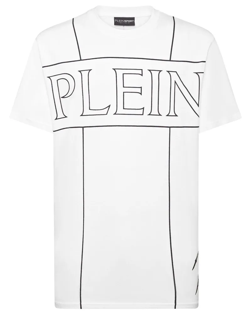 Philipp Plein T-Shirt mit Logo-Print - Weiß Weiß