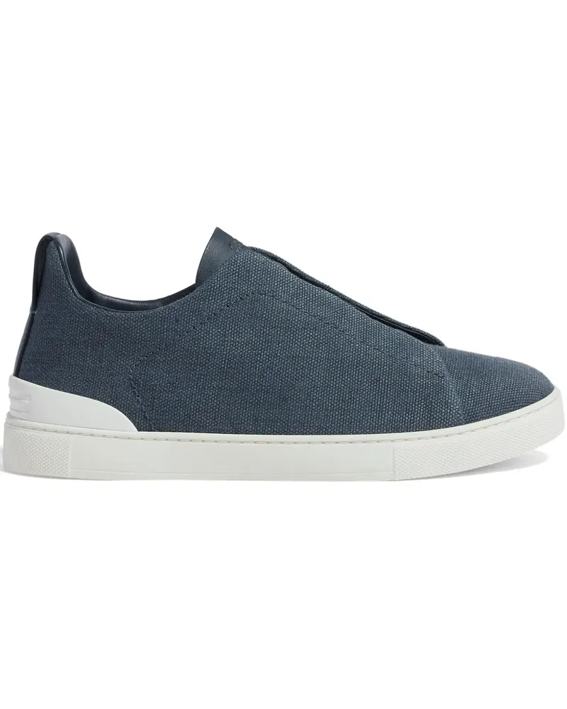 Ermenegildo Zegna Triple Stitch Sneakers - Blau Blau