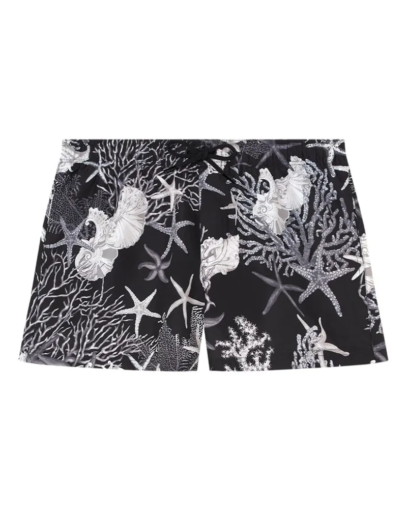 Versace Barocco Sea Badeshorts - Schwarz Schwarz