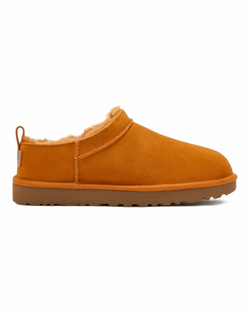 UGG Classic Micro Slipper aus Wildleder - Orange Orange