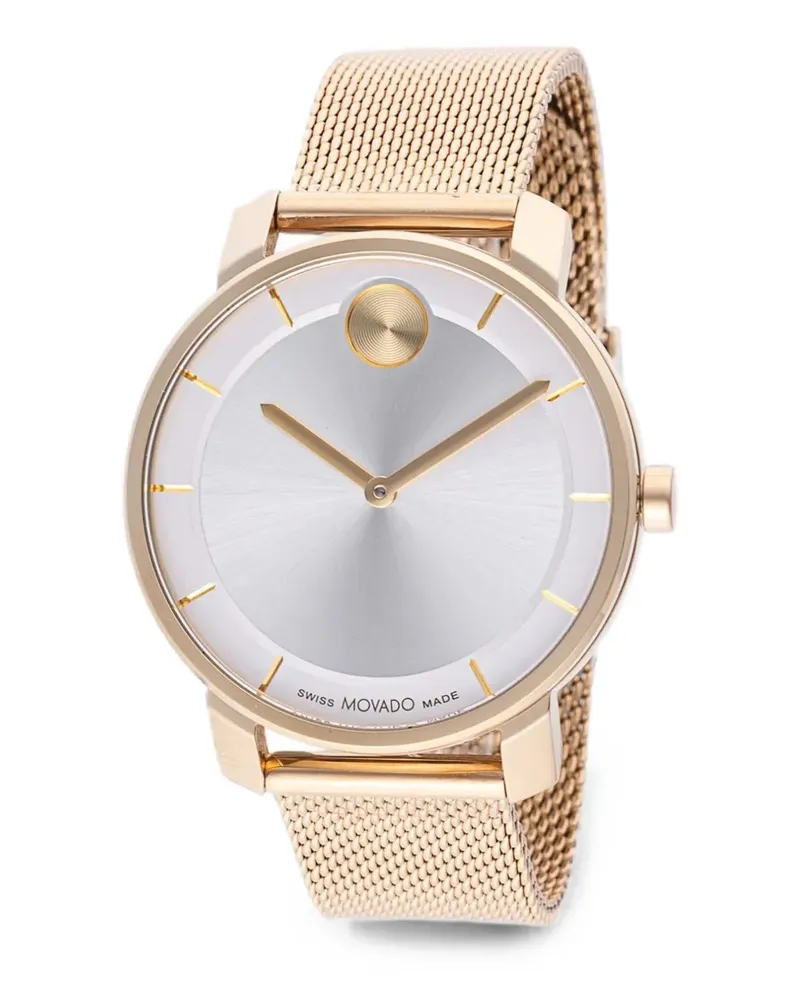 Movado Bold ArmbandArmbanduhr aus Mesh 34mm - Silber Silber