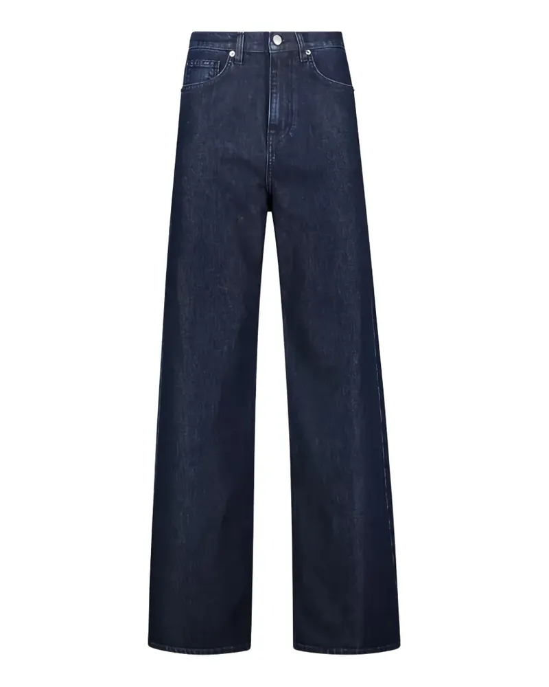 Re-HasH Jeans mit weitem Bein - Blau Blau