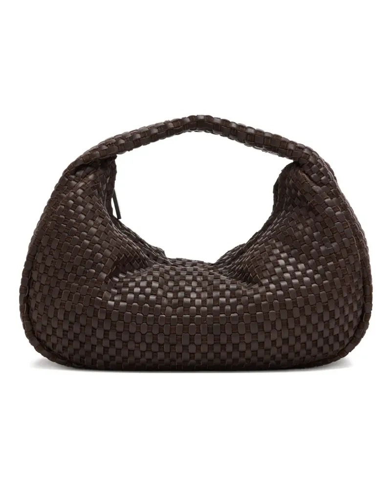 St. Agni Mini Bon Bon woven satchel - Braun Braun